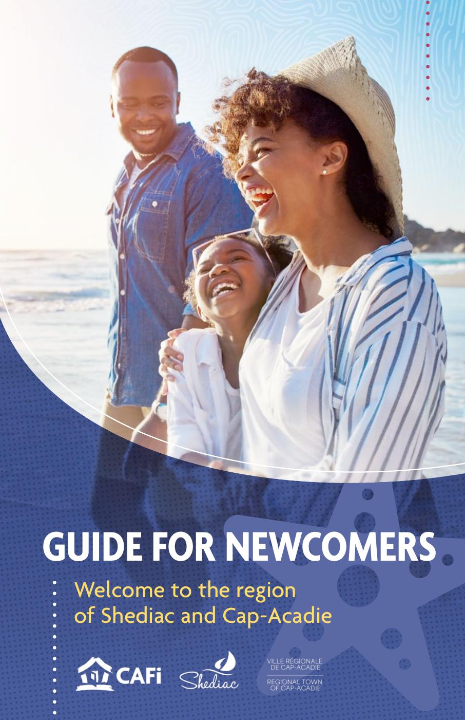 Cover of the Guide for newcomers